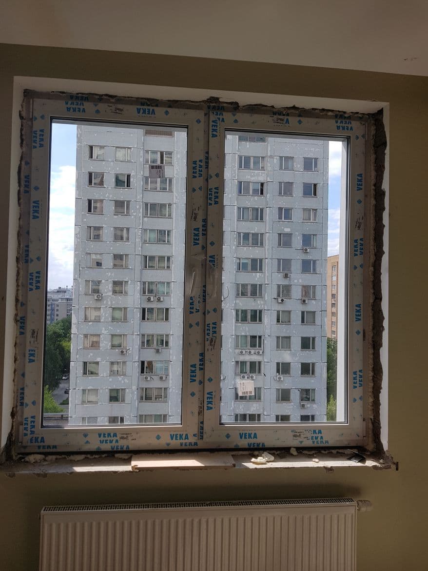 Остекление окнами VEKA