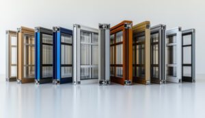 Цветная ламинация пластиковых окон