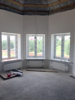 Остекление коттеджа в п. Воскресенское