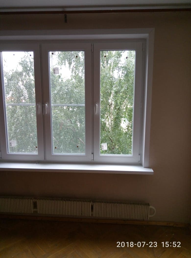 Установка окон Veka Softline